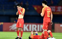 Tuyển Trung Quốc để lại bộ mặt nhạt nhoà, dễ bị loại sớm khỏi giải châu Á