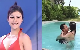 Hoa hậu Hong Kong vừa đăng quang đã lộ ảnh riêng tư