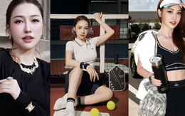 Nhan sắc nữ CEO thay 7 bộ đồ hiệu trong một giải đấu pickleball: “Có tháng tôi chi gần 200 triệu, 30 ngày là 30 outfit không trùng”