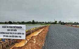 Bộ trưởng Xây dựng cảnh báo việc dùng cát biển để làm đường, xây nhà