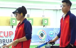 Trịnh Thu Vinh và Phạm Quang Huy “trượt” huy chương ở World Cup tại Trung Quốc