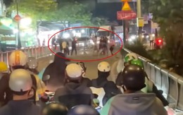 Hai nhóm rượt đuổi, ẩu đả gây náo loạn đường phố TP.HCM