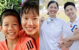 Hot rần rần ảnh chị em Ánh Viên - Quang Thuấn ngày ấy - bây giờ