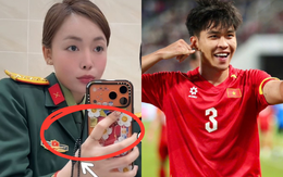 Chiếc ốp điện thoại "vạch trần" quan hệ của Lý Đức U23 Việt Nam và hotgirl bắn súng Phí Thanh Thảo giữa tin hẹn hò