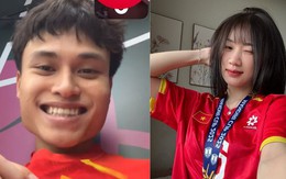 "Người hùng" U23 Việt Nam chiều bạn gái hết cỡ, vừa vào phòng thay đồ đã vội gọi điện báo tin vui chiến thắng