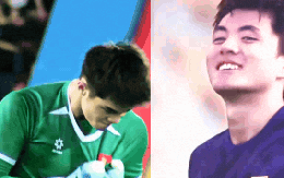 Đối thủ nặng kí của thủ môn hotboy Trần Trung Kiên ở bán kết châu Á: "Gánh team" U23 Trung Quốc, visual cỡ "nam thần"