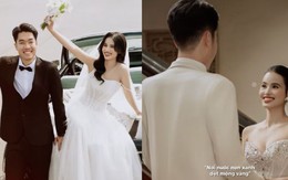 Hotgirl bắn cung Ánh Nguyệt tung bộ ảnh cưới ngọt ngào bên tay vợt cầu lông Lê Đức Phát, "happy ending" cho chuyện tình Olympic