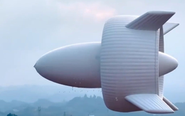 Khí cầu phát điện gió từ độ cao 2.000 m ở Trung Quốc