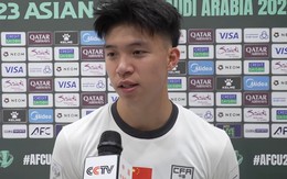 Thắng U23 Việt Nam, cầu thủ Trung Quốc tuyên bố không sợ U23 Nhật Bản