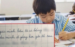 Học sinh tiểu học kể về lời cô dặn, chỉ sai 1 từ mà ai nấy hốt hoảng: Đừng làm theo!
