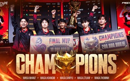 WAG Academy chính thức trở thành tân vương Vietnam League 2025: “Đòn đánh quyết định” thuộc về SHIRYU!