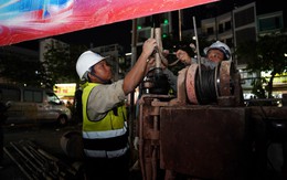 Xuyên đêm khoan địa chất tuyến Metro số 2 ở TP.HCM, hướng đến mốc vận hành 2030