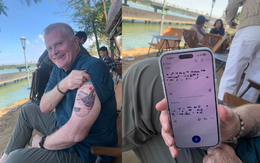 Khách Tây xăm một địa danh Việt Nam lên cánh tay: Gửi lời nhắn khiến nhiều người xúc động