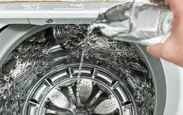 Mẹo vệ sinh máy giặt sạch bong kin kít bằng 2 nguyên liệu có sẵn trong gian bếp