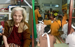 Mẹ ruột ngoài 90 tuổi trong lễ cúng 49 ngày của nghệ sĩ Thương Tín