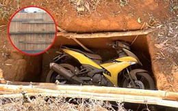 Vụ 2 tên cướp ngân hàng chôn xe máy: Thông tin quan trọng về tấm ván gỗ dùng che miệng hố