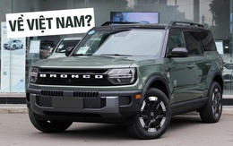Ford Bronco được đăng ký tại Việt Nam: Cùng cỡ Everest, chung 'gốc' với Territory, pin bản điện đủ chạy Hà Nội - Huế, có tùy chọn EREV đấu Prado