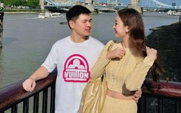 Đỗ Mỹ Linh được chồng Chủ tịch đưa đi du lịch London, ôm eo tình tứ nhưng vòng 2 phẳng lỳ mới gây chú ý