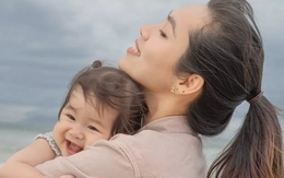 Hoàng My một mình nuôi con