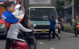 Xác định danh tính lái xe chặn đầu xe, cầm tuýp sắt đe doạ tài xế xe buýt