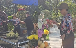 Khán giả Việt kiều Mỹ về nước, chống gậy ra tận mộ một NSƯT để làm việc này