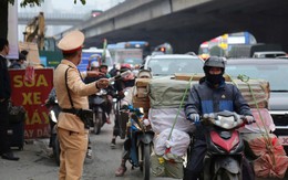 Thông báo khẩn với tất cả người tham gia giao thông ở Hà Nội từ 12 giờ hôm nay