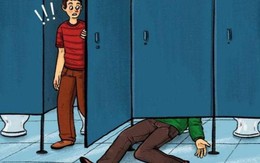 Tại sao cánh cửa nhà vệ sinh công cộng luôn có khe hở?