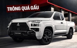 Mitsubishi Triton có thiết kế mới lạ mắt: Lưới tản nhiệt kiểu Xforce, mâm thể thao, dẫn động cầu sau nhưng có công nghệ hỗ trợ off-road
