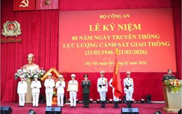 Cục Cảnh sát giao thông đón nhận Huân chương Quân công hạng Nhất