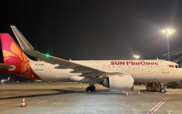 Đúng tối qua - 10/10, sân bay Nội Bài ghi nhận một máy bay thực hiện nhiệm vụ thiêng liêng, cao cả hạ cánh