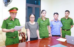 Thi hành lệnh khám xét chỗ ở, bắt tạm giam nguyên kế toán BQL dự án Đặng Thị Lý SN 1981