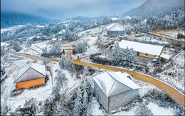 Phát hiện đỉnh núi cao 2.860 m ở Việt Nam, từng lạnh -5°C, mùa đông băng phủ trắng đẹp như trời Âu