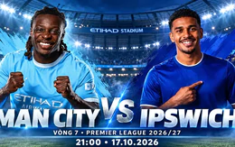 Nhận định Man City vs Ipswich, 21h00 ngày 17/10: Khó tạo bất ngờ