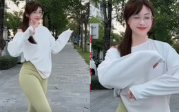 Hot girl chạy bộ khởi động nhẹ nhàng cũng dư sức thu hút triệu ánh nhìn