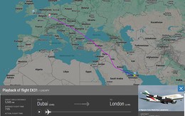 Một máy bay Airbus xuất phát từ Dubai bỗng phát tín hiệu khẩn cấp 7700