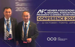 Chủ tịch Trần Quốc Tuấn dự Đại hội bất thường AFC tại Tokyo
