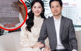 Bức thư của con trai Tổng giám đốc Trung Thủy Group được hoa hậu Đặng Thu Thảo chia sẻ
