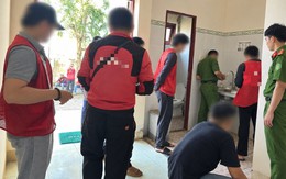 Công an bất ngờ kiểm tra 42 shipper