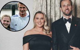 Cô bé 4 tuổi bên cạnh Beckham giờ đây trở lại hậu phương của Harry Kane với chuyện tình “độc nhất vô nhị”