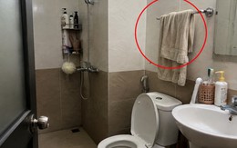Lời khuyên cho những người để khăn tắm trong nhà vệ sinh 24/7