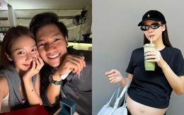 Nhan Phúc Vinh chăm Khả Ngân như “chăm em bé”, xin phép vợ bầu đi leo núi mà tình cỡ này