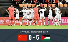 BLV Trung Quốc: “Trận thua lần này còn thảm hơn lần thua Thái Lan 1-5”