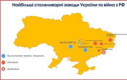 Nga đánh mạnh, cả tuần Ukraine không sản xuất nổi 1 tấn thép