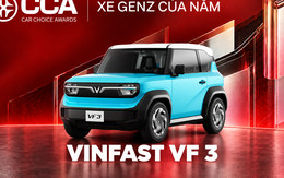 VinFast VF 3 tiếp tục là 'Xe GenZ của năm' tại Car Choice Awards 2026