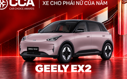 Geely EX2 - 'Xe cho phái nữ của năm' tại Car Choice Awards 2026