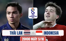 Nhận định chung kết Indonesia vs Thái Lan, 20h00 ngày 5/10: Ai là vị vua mới của Đông Nam Á?