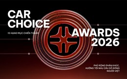 Car Choice Awards 2026: 15 hạng mục chiến thắng – Phủ rộng phân khúc, hướng tới nhu cầu số đông người Việt