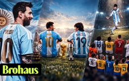 Là đàn ông, không nên tự nói nhiều về bản thân, hãy nhìn Messi đấy