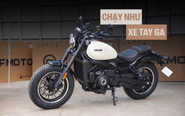 CF Moto 450CL-C mở bán tại Việt Nam: Dáng cruiser hầm hố nhưng chạy như Honda Lead, giá chưa đến 170 triệu