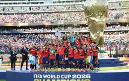 Soán ngôi Argentina, Tây Ban Nha lên đầu bảng xếp hạng FIFA